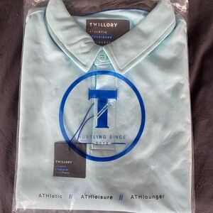 Twillory Men’s Quick Drying Performance Polo Shirt, Large